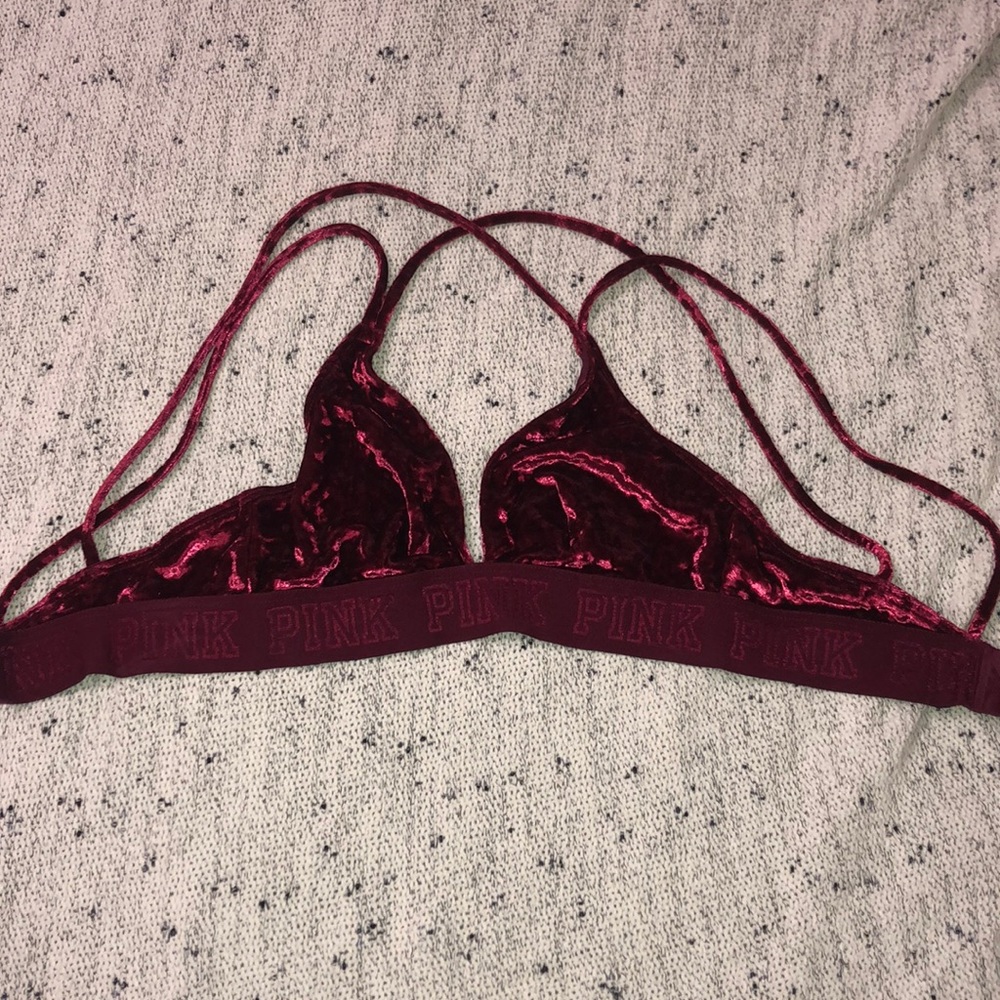 Pink bralette